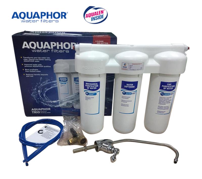 Máy Lọc Nước AQUAPHOR TRIO NORM SOFENING Nhập khẩu từ Nga Bảo Hành 10 năm